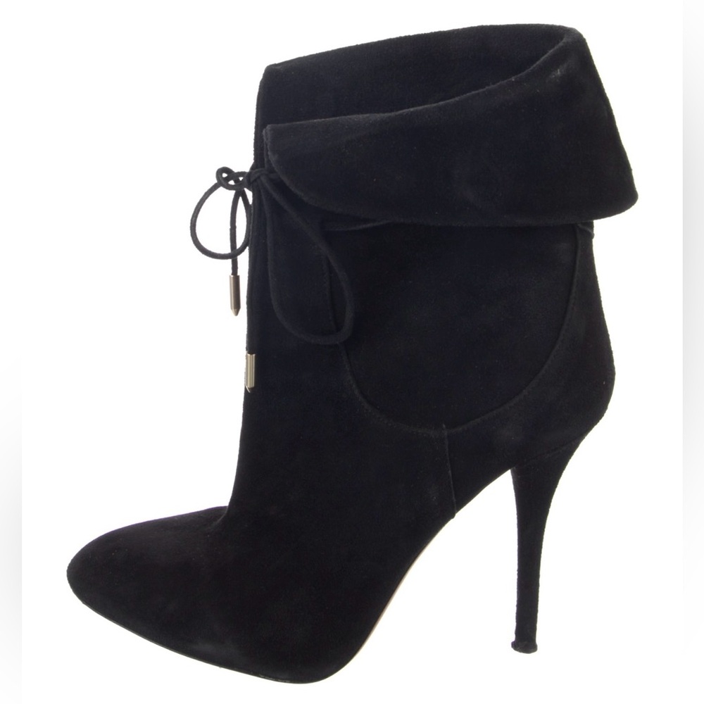 AQUAZURRA  Black Ankle Booties